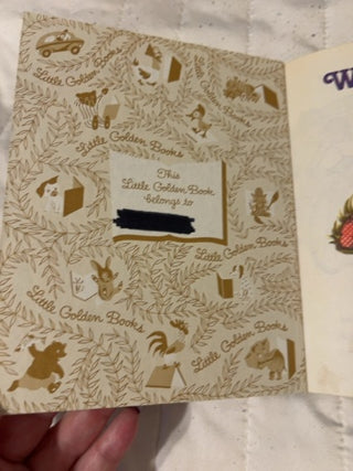 vintage 1979 Little Golden Book titled What Will I Be? A Wish Book
