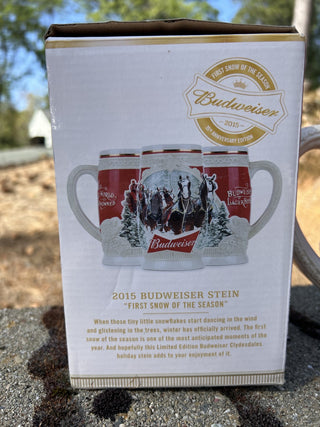 12F 2015 Budweiser Holiday Stein 35th Anniversary Edition MTS|65132