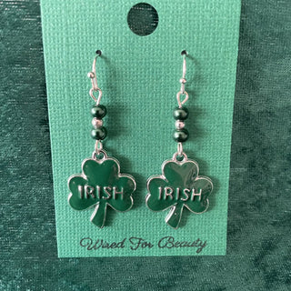 St. Patrick's Day Irish earrings RSV