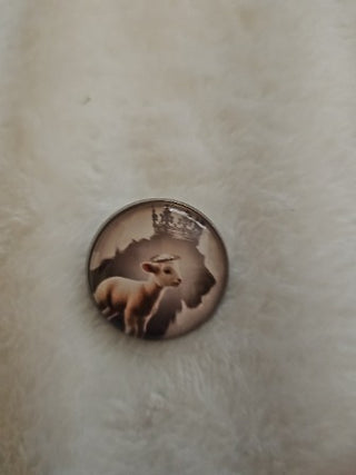Lion & Lamb Pin