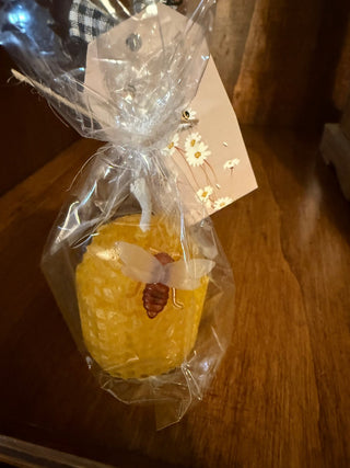 Beehive handmade beeswax candles