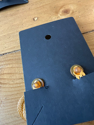 Gold mesh Doorknocker Clip-ons MTS