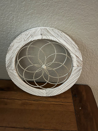 Wooden metal Flower Wall Art RCD