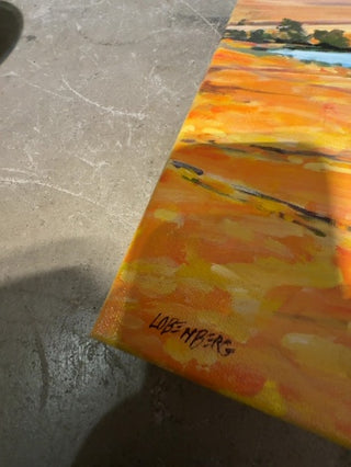 Original on canvas El Dorado Hills, Lobenberg (local artist)