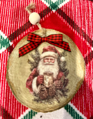 Handmade Wood Large ornament  RCD|123575