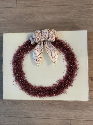 Resin wreath djk|134030