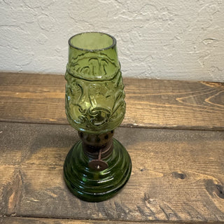 Vintage Avocado Green Mini Oil Lamp RCD|130325