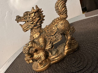 Dragon Dancing Lion Figure Armor Paw on Little MTS|91244