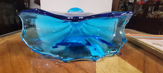 Large Blue Vase Signed Rcd|82722