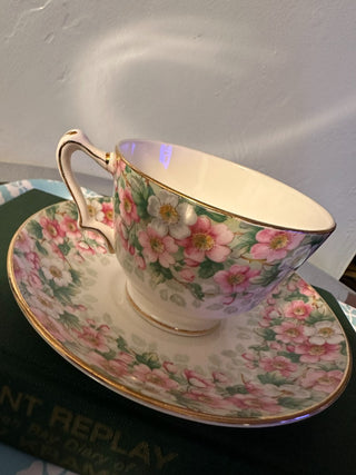Vintage Teacup Staffordshire Maytime MTS|115398
