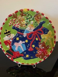 #2090 Santa's Bag Plate RSV