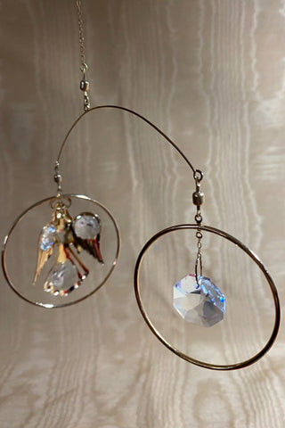 Mascot 24k Gold Plate Large Angel Mobile RSV|130678