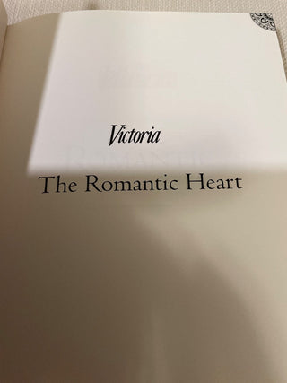 The romantic heart, Victoria book RSV