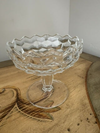 AJ - Fostoria Pedastal Dish