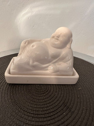 Buddha White Resting Ceramic MTS