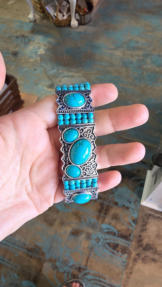 Faux Turquoise Bracelet|76453