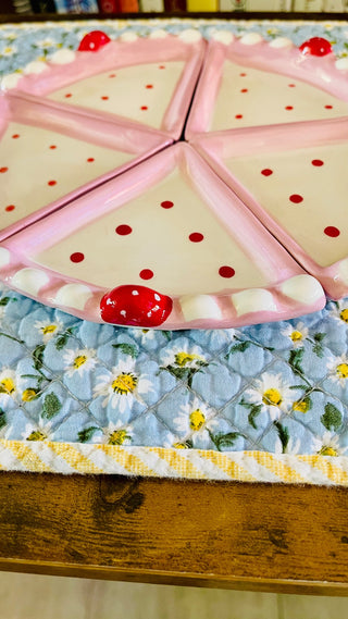 BP 5 adorable Cake/Dessert plates RCD|85623