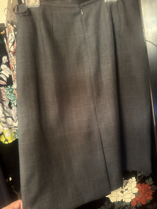 Kasper Grey business skirt Size 14 #63 VV MTS|106124