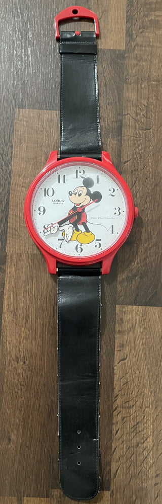 Vintage Mickey Mouse Watch Wall Clock MTS|78462