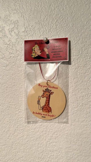 Giraffe Christmas Tree Ornament NY RCD|130566