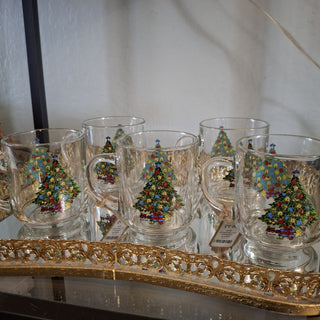 Vintage Luminarc Christmas Tree Mug MTS|124038