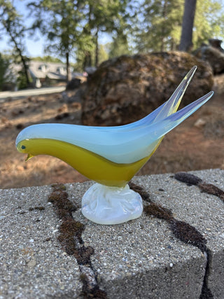 12F VTG Made in Italy (Likely) Murano Zoo Dove MTS|80966