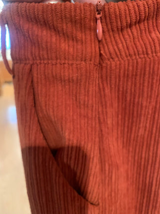 Cider corduroy jumpsuit burnt orange MTS|131048