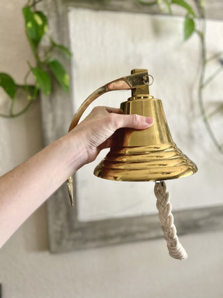 Large Brass Ship Bell MTS|113467