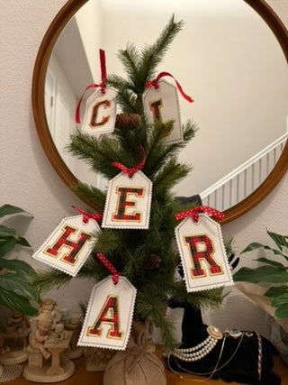 Initial Christmas Ornament-R-RSV|136319