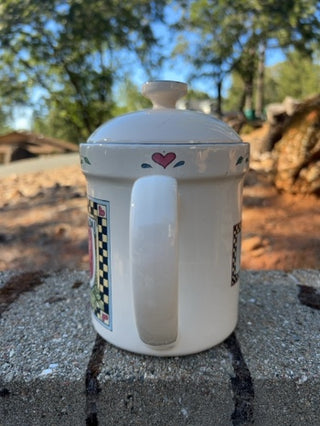 Vintage Susan Winget Ceramic Teapot