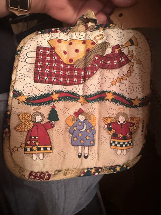 Angel Christmas pot holder #63 VV MTS|125821