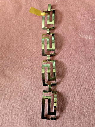 sterling silver rectangle big bracelet RSV|82515