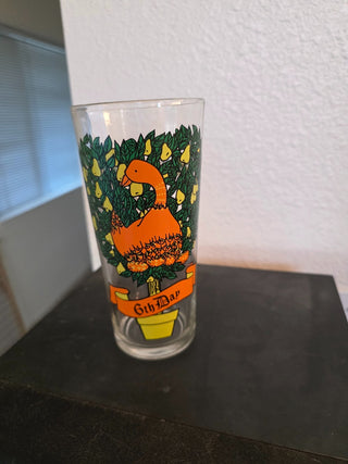 Vintage 1976 Pepsi 12 days of Christmas glasses|123342