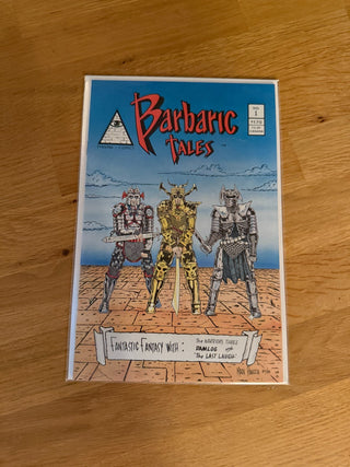Comic Book: Barbaric Tales Issue 1