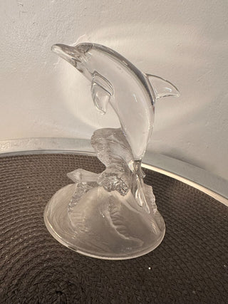 Dolphin HandBlown Foaming Wave MTS|91419