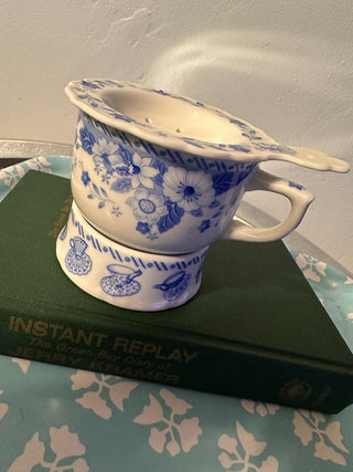 Tea cup, strainer, bag tray SET MTS|115364