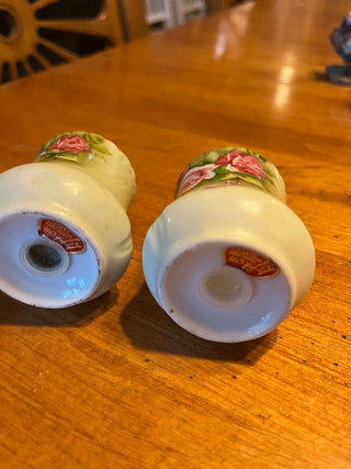 Vintage Lefton Green Heritage S & P Shakers (set of 2) RSV