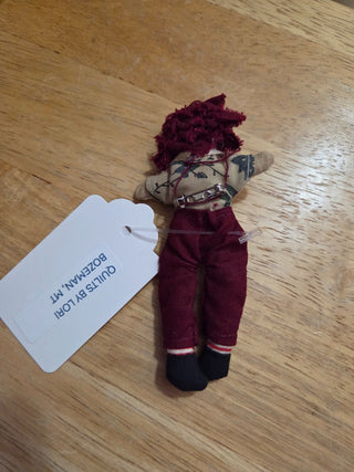 Vintage Mini Raggedy Andy Doll, 4" RCD|132532