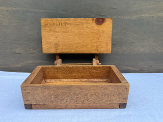 Wooden Nautical hinged box MTS|161958