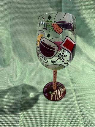 Lolita  My Therapy Wine Glass w/Box RSV