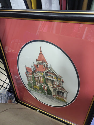 Framed Lilienthal House, San Francisco, Signed Patrick RCD|106207