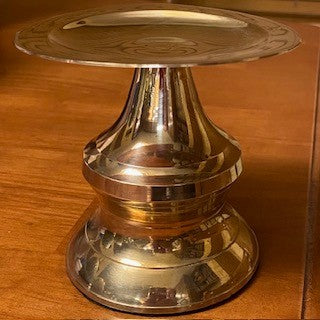 Vintage Brass Candle Stand RSV
