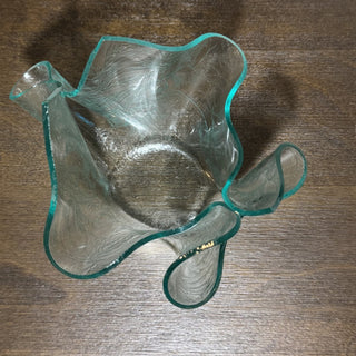 Textured Art Glass Handkerchief Vase MTS|88833