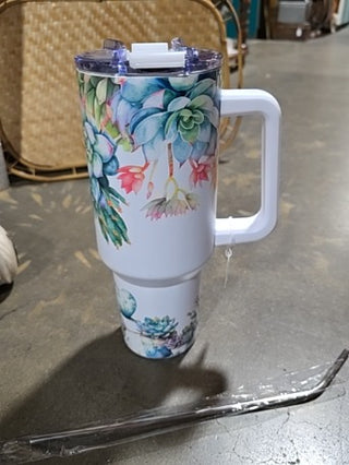 Succlent and Cactus Tumbler