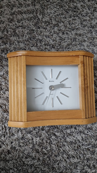 VTG Bulova clock Watch TESTED Works