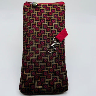 Clip On Pouch - Burgundy Rose - RCD|137578