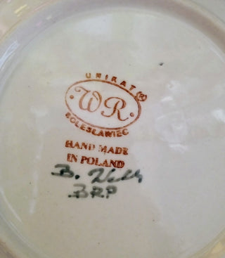 MW Unikat Boleslawiec Blue & Yellow Bowl MTS|111452