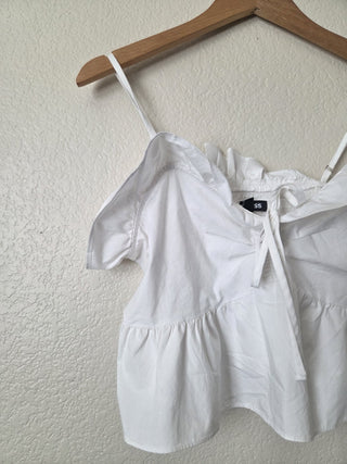 NEW! Express cotton blend ruffle tank RSV|160928