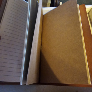 Brown leather junk journal to my Husband|87753