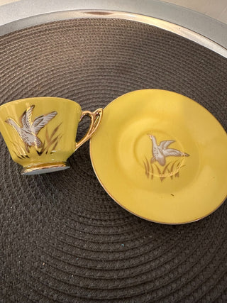 Demi cup/saucer duck|61561